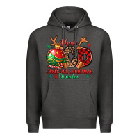 Charcoal Heather i have ocd obsessive christmas disorder Premium Hoodie - MaliasSmallBusiness
