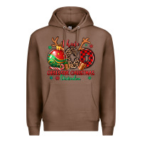 Chestnut i have ocd obsessive christmas disorder Premium Hoodie - MaliasSmallBusiness