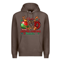 Coffee i have ocd obsessive christmas disorder Premium Hoodie - MaliasSmallBusiness