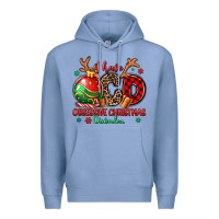 Colony Blue i have ocd obsessive christmas disorder Premium Hoodie - MaliasSmallBusiness