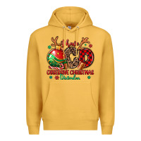 Mustard i have ocd obsessive christmas disorder Premium Hoodie - MaliasSmallBusiness
