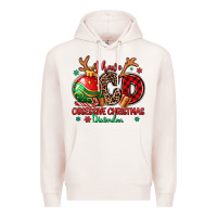 Pale Pink i have ocd obsessive christmas disorder Premium Hoodie - MaliasSmallBusiness