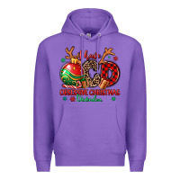 Purple i have ocd obsessive christmas disorder Premium Hoodie - MaliasSmallBusiness