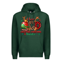 Sports Green i have ocd obsessive christmas disorder Premium Hoodie - MaliasSmallBusiness