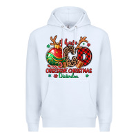 White i have ocd obsessive christmas disorder Premium Hoodie - MaliasSmallBusiness