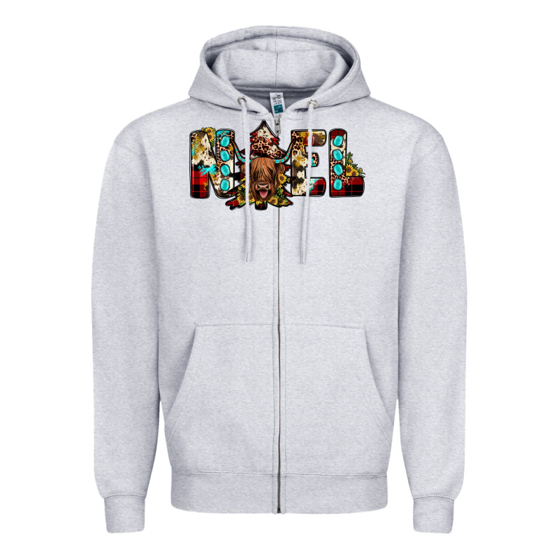 Noel Zipper Hoodie by JahusDesignShop | Teevron