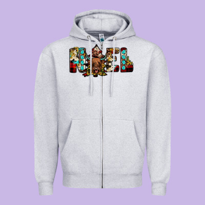 Noel Zipper Hoodie Designed By Jahusdesignshop