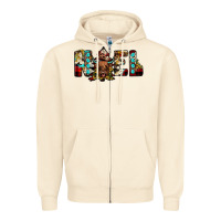 Sandshell noel Zipper Hoodie - JahusDesignShop