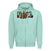 Seafoam noel Zipper Hoodie - JahusDesignShop