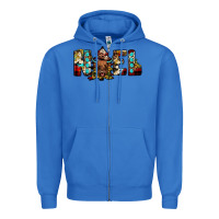 True Royal noel Zipper Hoodie - JahusDesignShop