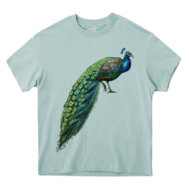 Peacock Heavy Core Tee by LillyAllenDesigns | Teevron