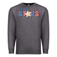 Charcoal Heather oh my stars Premium Sweatshirt - MaliasSmallBusiness