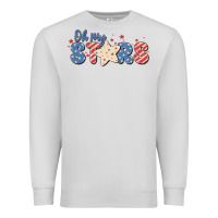 Dove Grey oh my stars Premium Sweatshirt - MaliasSmallBusiness