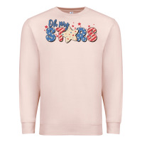 Pale Pink oh my stars Premium Sweatshirt - MaliasSmallBusiness