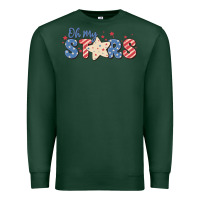 Sports Green oh my stars Premium Sweatshirt - MaliasSmallBusiness