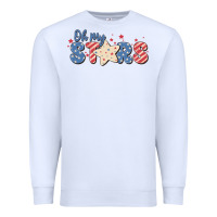 White oh my stars Premium Sweatshirt - MaliasSmallBusiness