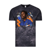 Cloud Black afro man nurse Vintage Tee - texasbilliewilder