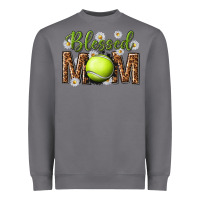 Storm blessed mom with tennis and daisy Heavyweight Sweatshirt - texasbilliewilder