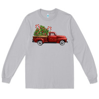 Moon Dust christmas trees truck Long Sleeve Tee - FaDigitalArtStudio