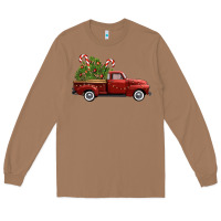 Toasted Coconut christmas trees truck Long Sleeve Tee - FaDigitalArtStudio