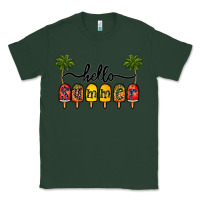Sports Green 1hello summer Classic Tee - CowhideDigitalArt