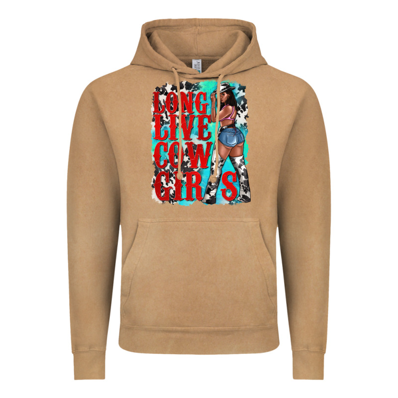 Long Live Cowgirls Vintage Hoodie by texasbilliewilder | Teevron