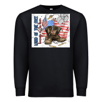 Land Of The Free Premium Sweatshirt | Teevron