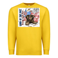 Lemon land of the free Premium Sweatshirt - MaliasSmallBusiness
