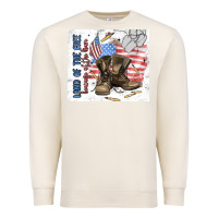 Sandshell land of the free Premium Sweatshirt - MaliasSmallBusiness
