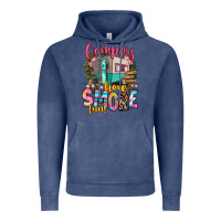 Vintage Denim campers have smore fun Vintage Hoodie - RanaPortraitStore