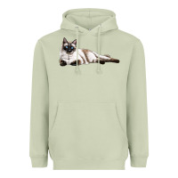 Matcha siamese Heavyweight Hoodie - LillyAllenDesigns