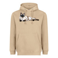 Mushroom siamese Heavyweight Hoodie - LillyAllenDesigns