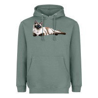 Sage siamese Heavyweight Hoodie - LillyAllenDesigns