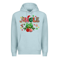 Blue Mist jingle balls Premium Hoodie - MaliasSmallBusiness