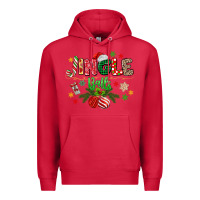 Cardinal jingle balls Premium Hoodie - MaliasSmallBusiness