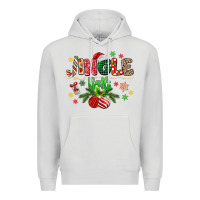 Dove Grey jingle balls Premium Hoodie - MaliasSmallBusiness