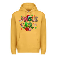 Mustard jingle balls Premium Hoodie - MaliasSmallBusiness