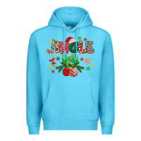 Ocean Blue jingle balls Premium Hoodie - MaliasSmallBusiness