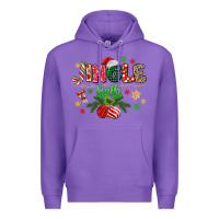 Purple jingle balls Premium Hoodie - MaliasSmallBusiness