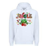 White jingle balls Premium Hoodie - MaliasSmallBusiness