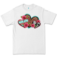 White easter spring western hearts Premium Tee - Artiststas