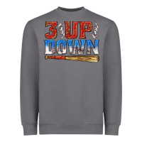 Storm 3 up 3 down baseball Heavyweight Sweatshirt - texasbilliewilder