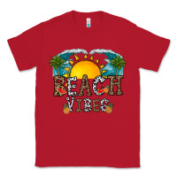 Red beach vibes Classic Tee - CowhideDigitalArt