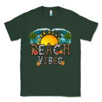 Sports Green beach vibes Classic Tee - CowhideDigitalArt