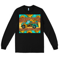Black farm truck tumbler Long Sleeve Tee - HRA Design Shop