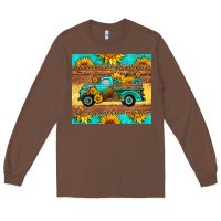 Chestnut farm truck tumbler Long Sleeve Tee - HRA Design Shop