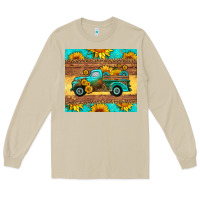 Mushroom farm truck tumbler Long Sleeve Tee - HRA Design Shop