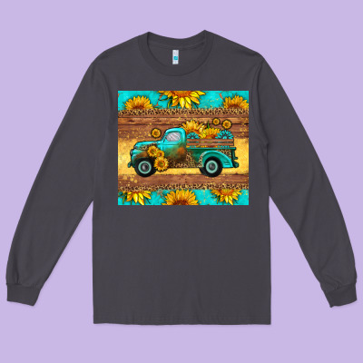 Farm Truck Tumbler Long Sleeve Tee Designed By Hra Design Shop