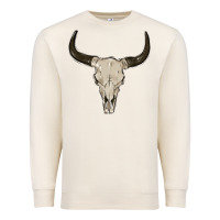 Sandshell cow skul Premium Sweatshirt - MaliasSmallBusiness