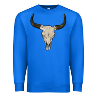 True Royal cow skul Premium Sweatshirt - MaliasSmallBusiness